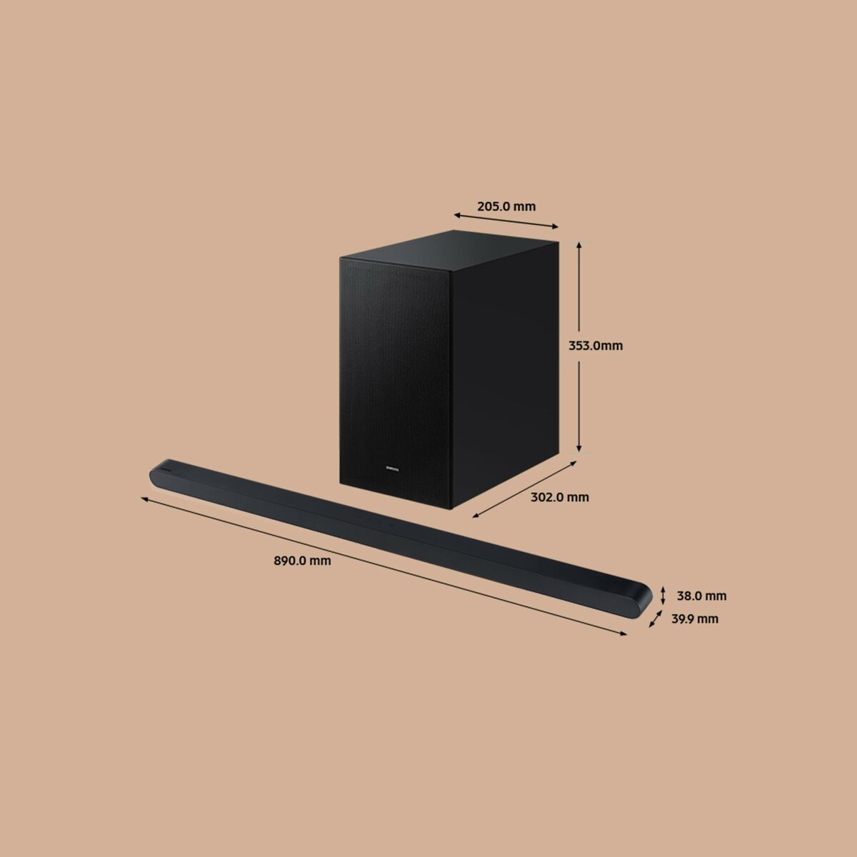 Soundbar Samsung HW-S700D/ZF Black