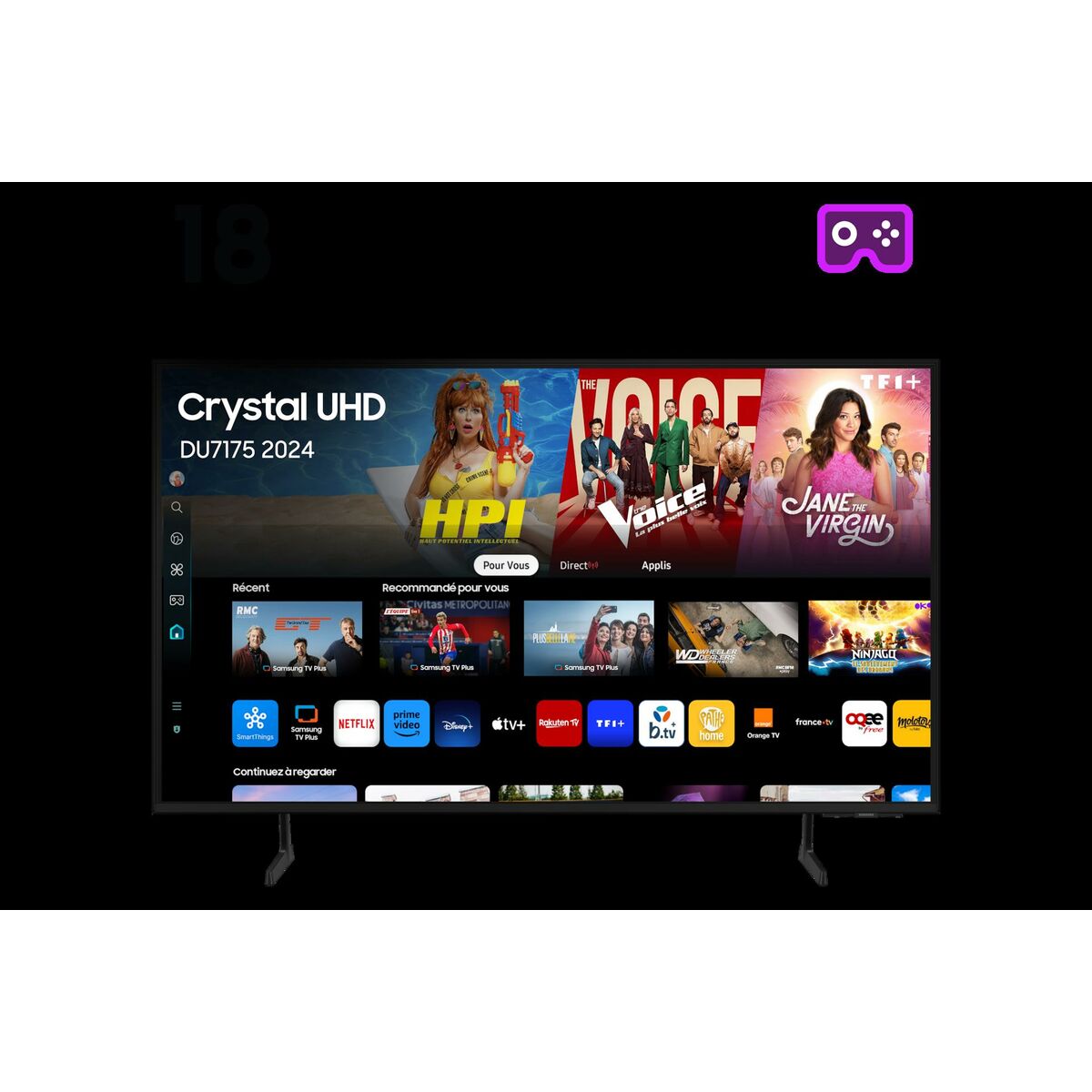Afbeeldingen van Smart TV Samsung TU75DU7175UX 75 75" 4K Ultra HD LED