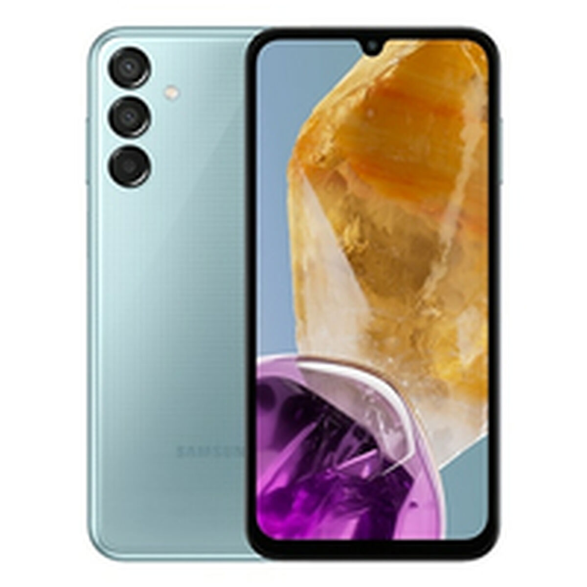 Afbeeldingen van Smartphone Samsung SM-M156BLBUEUE 6,1" 4 GB RAM 128 GB Blue