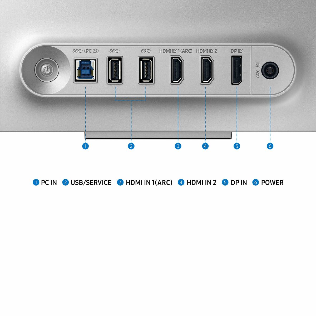 Image de Gaming Monitor Samsung LS32DG800SUXEN 4K Ultra HD 32"
