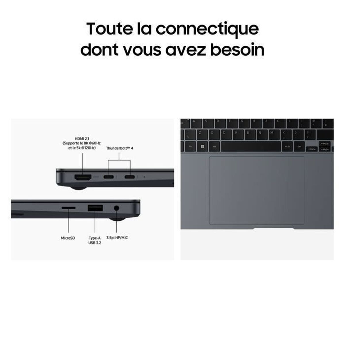 Image de Laptop Samsung 16" Intel Core Ultra 7 155H 32 GB RAM 1 TB SSD Nvidia Geforce RTX 4050