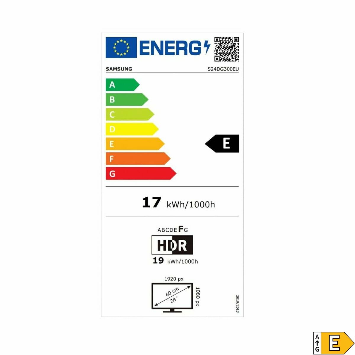 Afbeeldingen van Monitor Samsung LS24DG300EUXEN 24" Full HD
