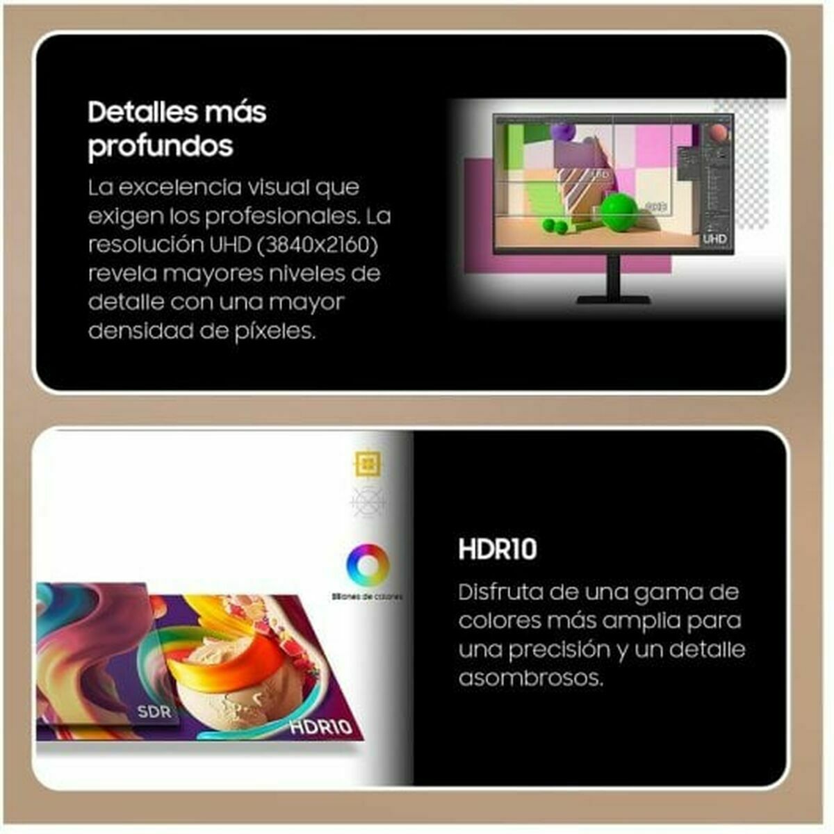 Picture of Gaming Monitor Samsung LS32D700EAUXEN 4K Ultra HD 32"