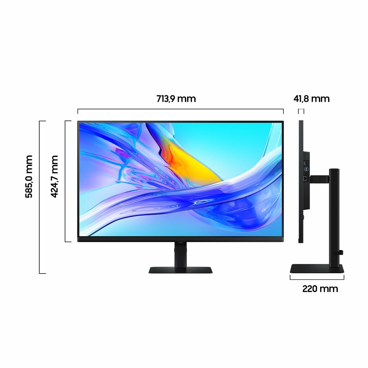 Image de Gaming Monitor Samsung LS32D800UAUXEN 4K Ultra HD 32"