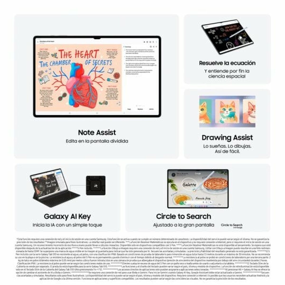 Image de Tablette Samsung Galaxy Tab S10 Ultra 14,6" Octa Core 12 GB RAM 256 GB Gris