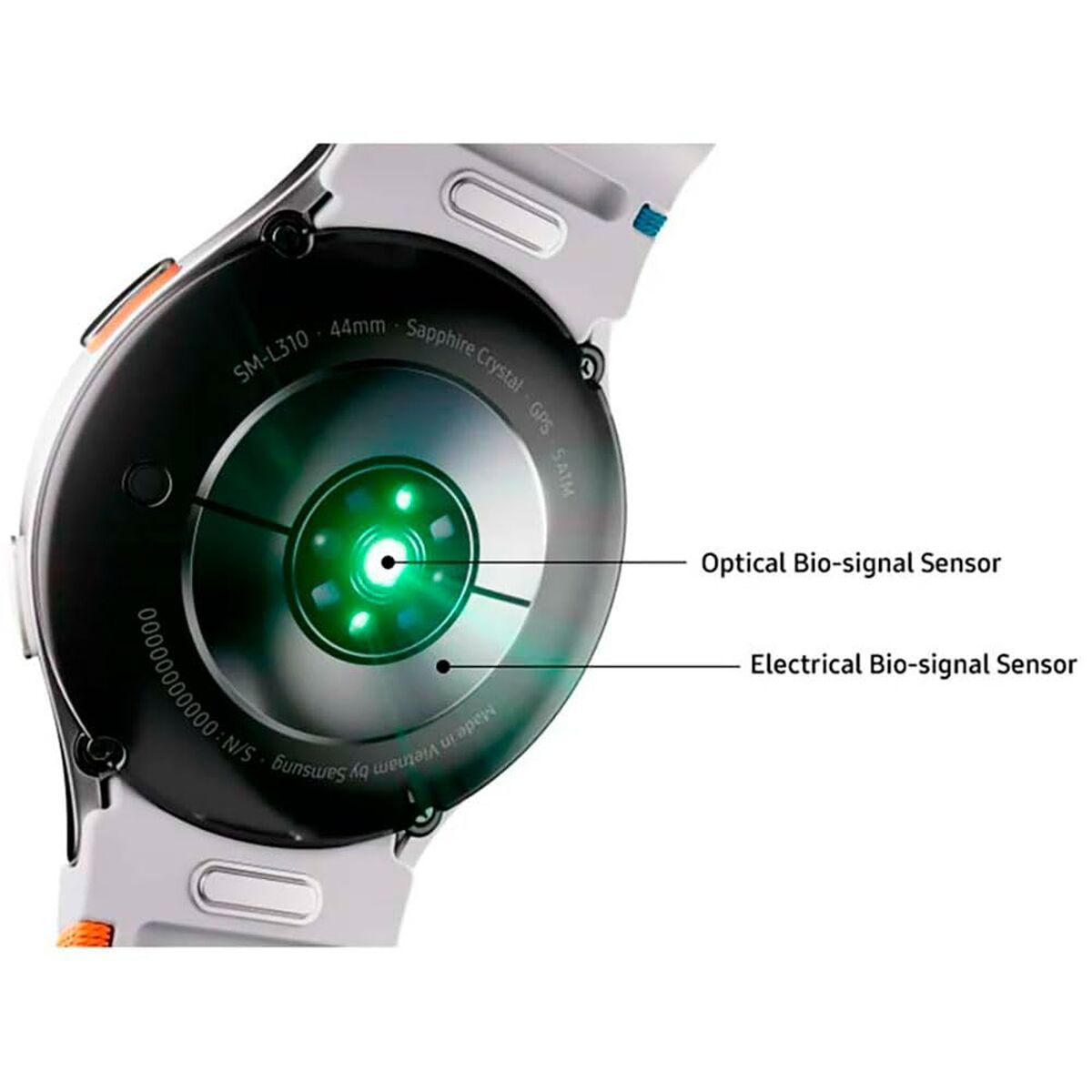 Bild von Smartwatch Samsung GALAXY WATCH 7 SM-L300 grün 15" 1,3" 40 mm