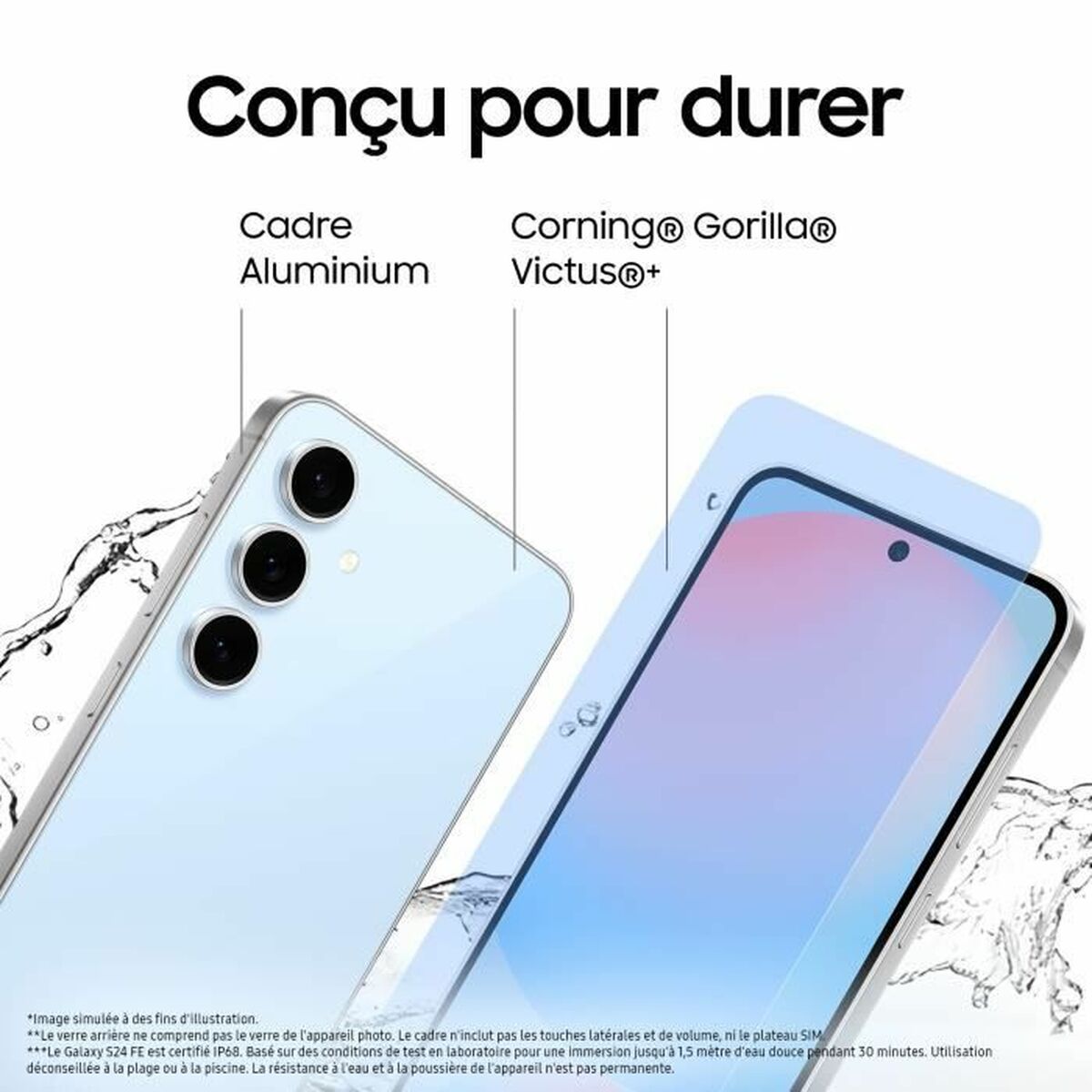 Bild von Smartphone Samsung Galaxy S24 FE 5G 6,7" 8 GB RAM 128 GB Grau