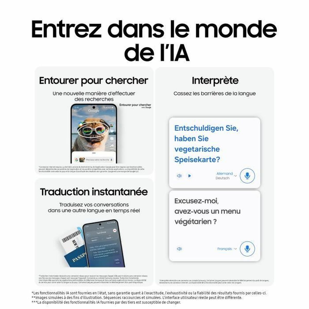 Bild von Smartphone Samsung Galaxy S24 FE 5G 6,7" 8 GB RAM 128 GB Grau