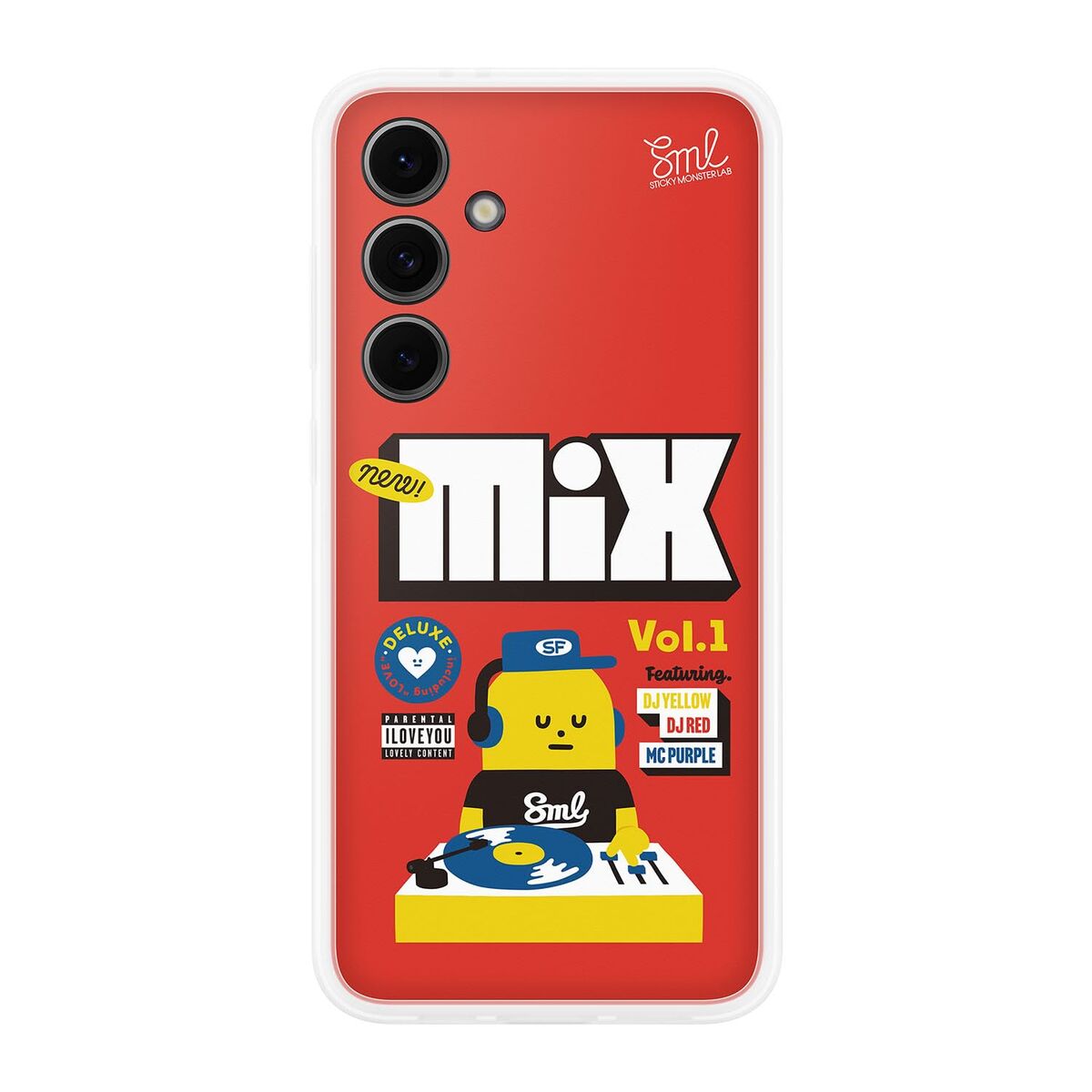 Bild von Mobile cover Samsung EF-MS721CREGWW Red