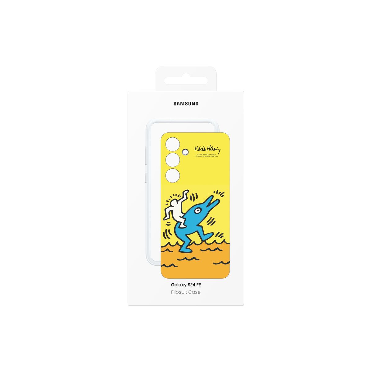 Mobile cover Samsung EF-MS721CYEGWW Yellow