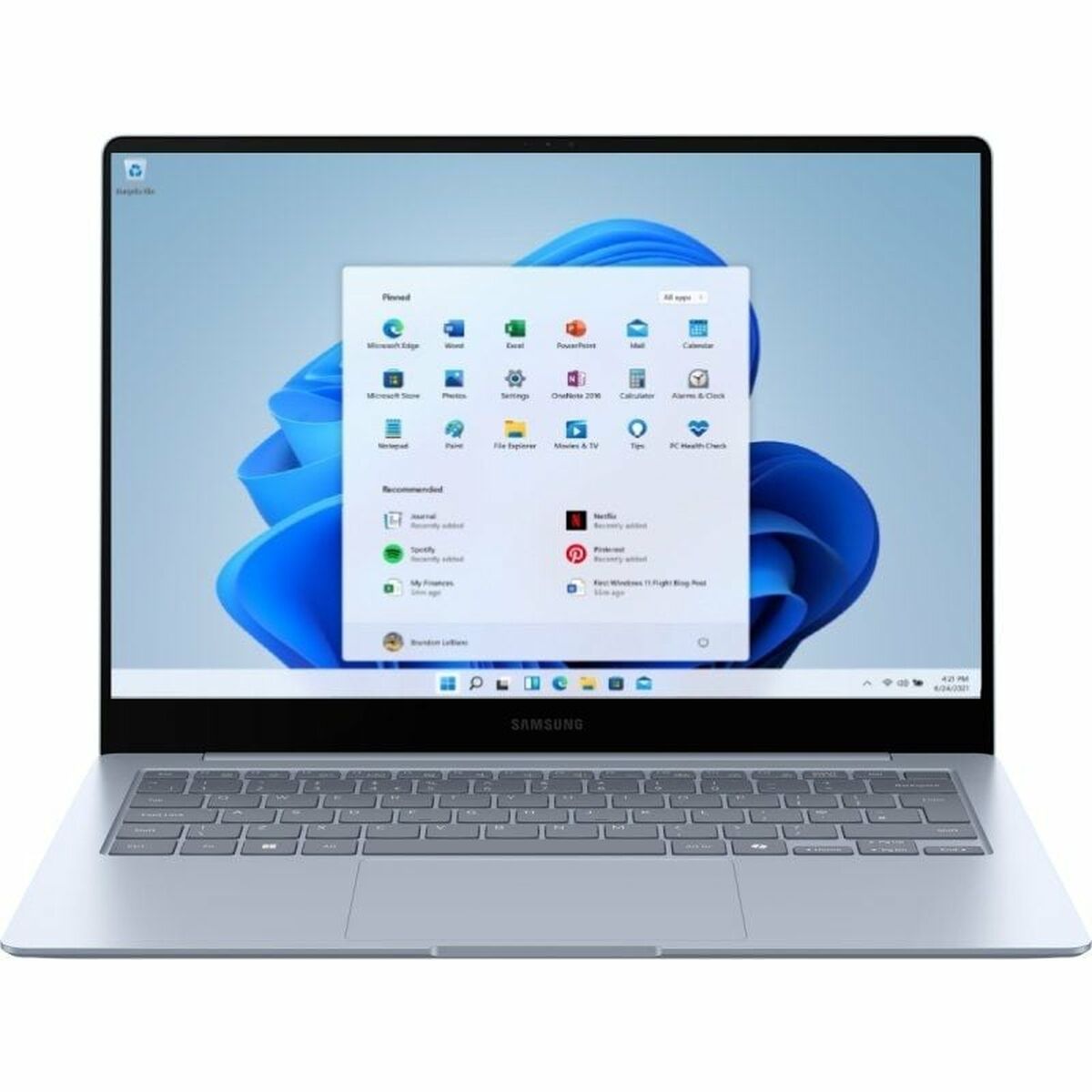 Afbeeldingen van Laptop Samsung Galaxy Book4 Edge Qualcomm Snapdragon X Elite X1E-80-100 15" 16 GB RAM 512 GB SSD