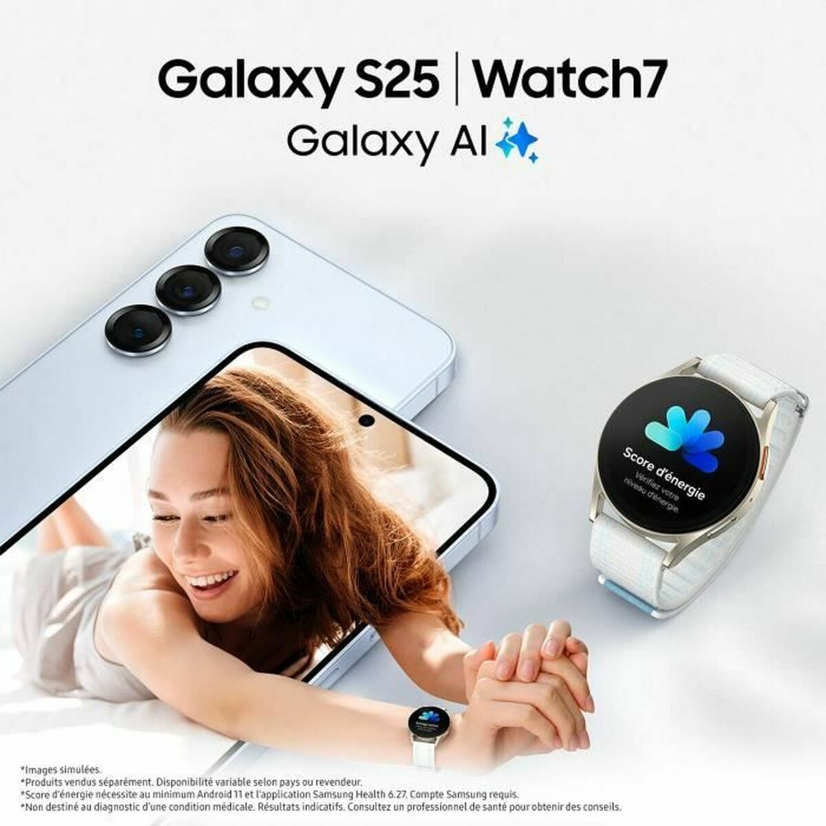 Smartphone Samsung GALAXY S25 6,2