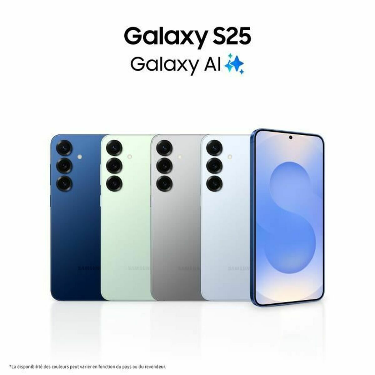 Smartphone Samsung Galaxy S25 6,2" 12 GB RAM 128 GB Blue Qualcomm Snapdragon 8 Elite