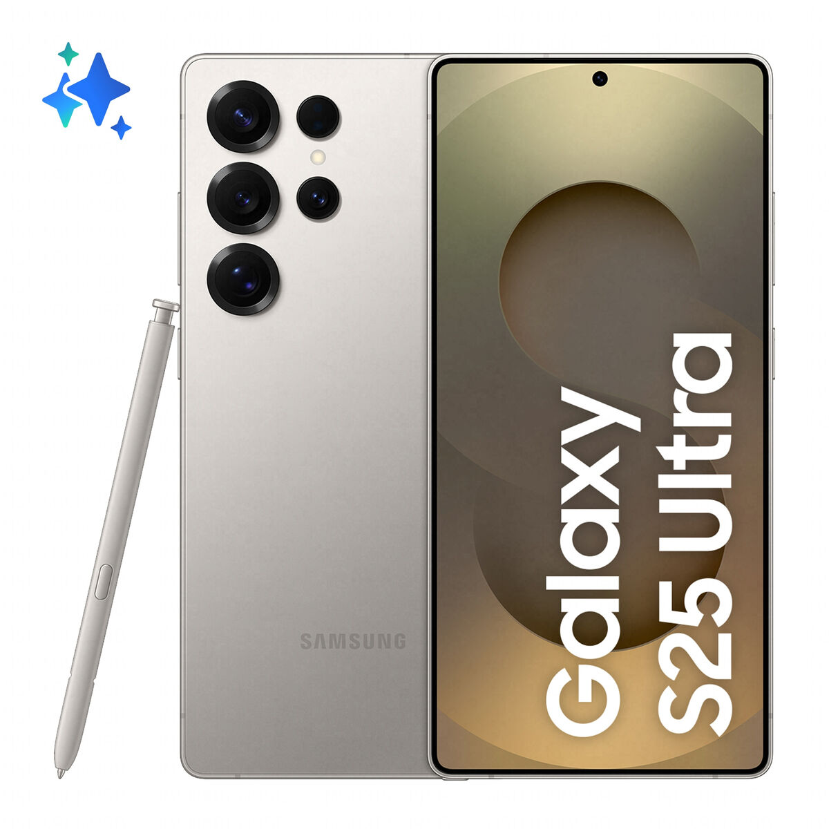 Obrazek Smartphone Samsung Galaxy S25 Ultra 12 GB RAM 512 GB Grey Titanium 6,9" Qualcomm Snapdragon 8 Elite