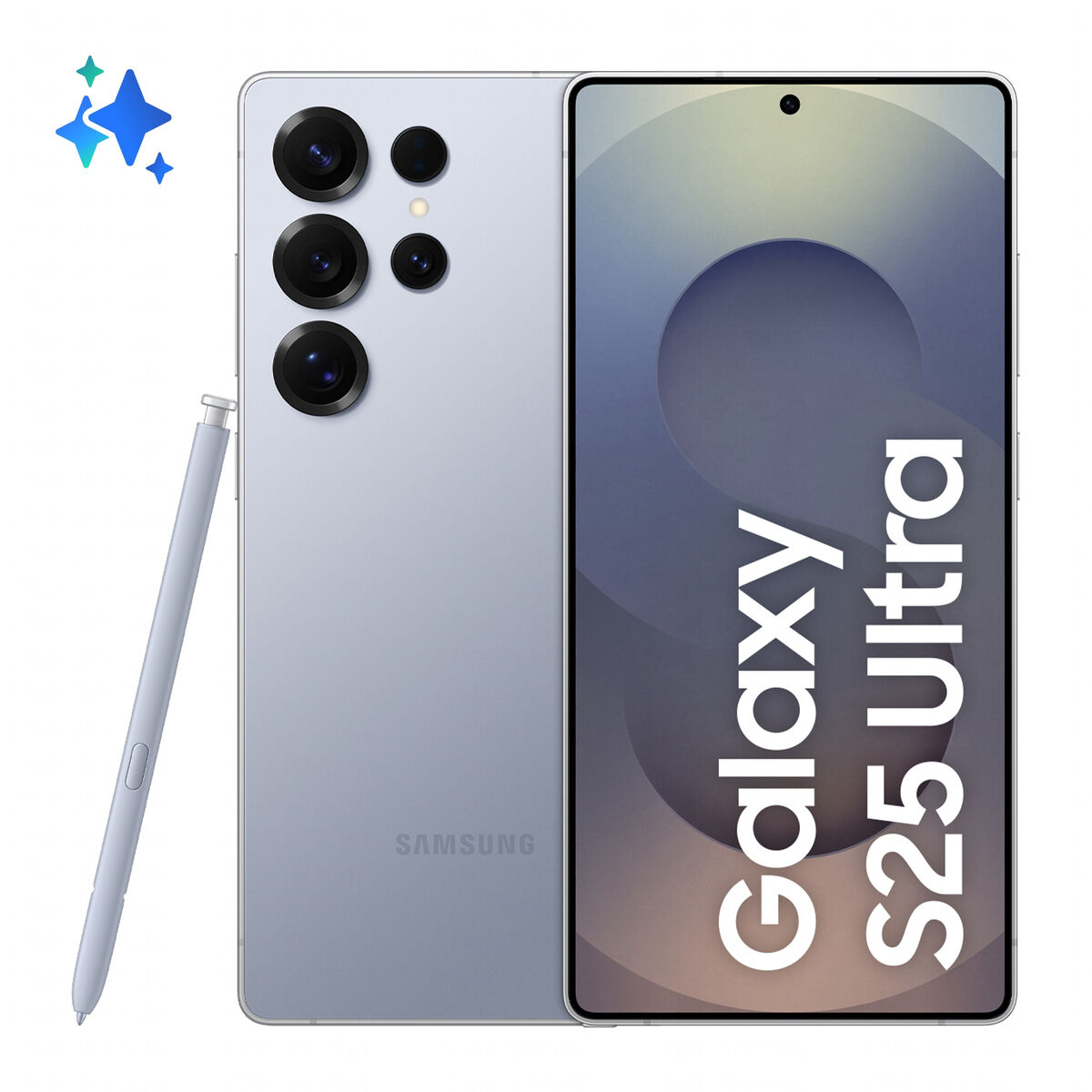 Obrazek Smartphone Samsung Galaxy S25 Ultra 12 GB RAM 512 GB Blue Titanium Silver 6,9" Qualcomm Snapdragon 8 Elite