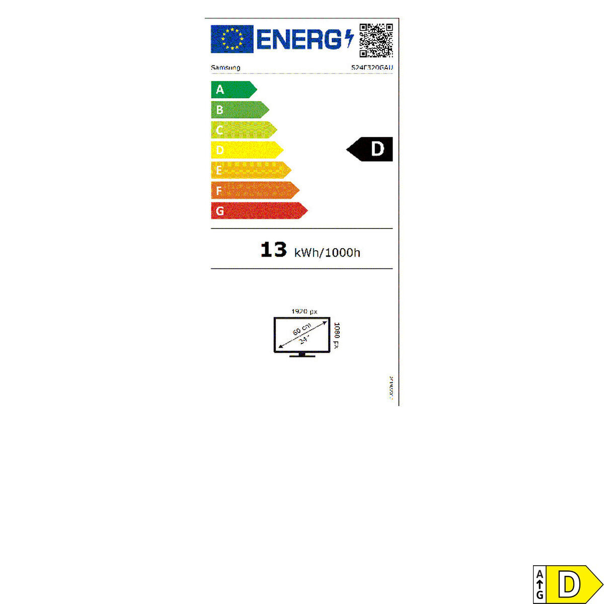 Obrazek Monitor Samsung LS24F320GAUXEN Full HD 24"