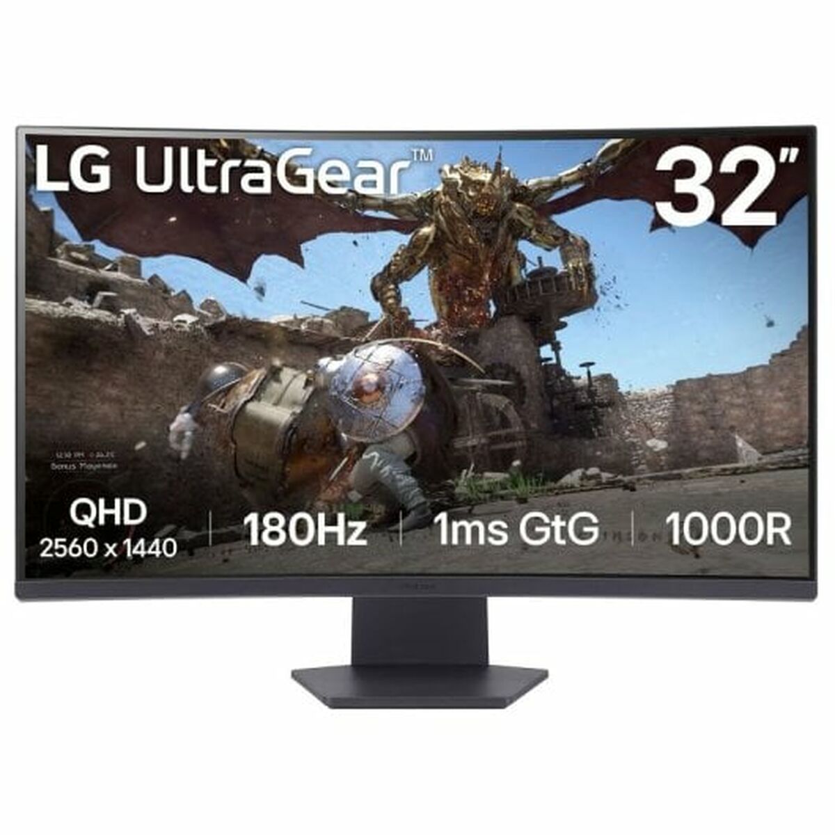 Afbeeldingen van Gaming Monitor LG 32GS60QC-B Quad HD 31,5"