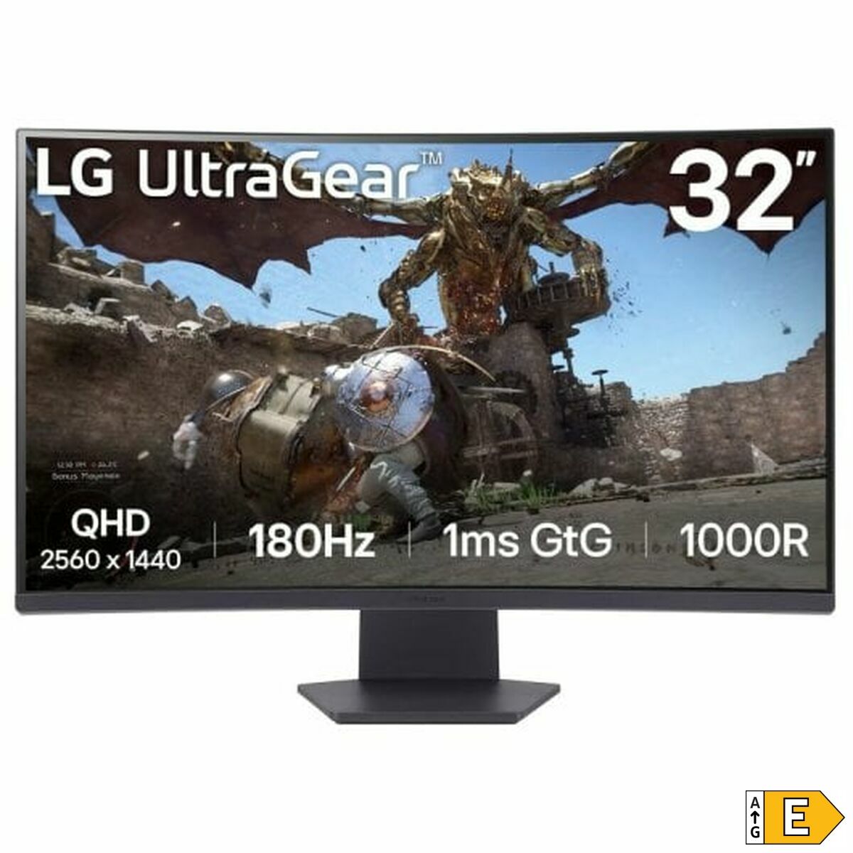 Afbeeldingen van Gaming Monitor LG 32GS60QC-B Quad HD 31,5"