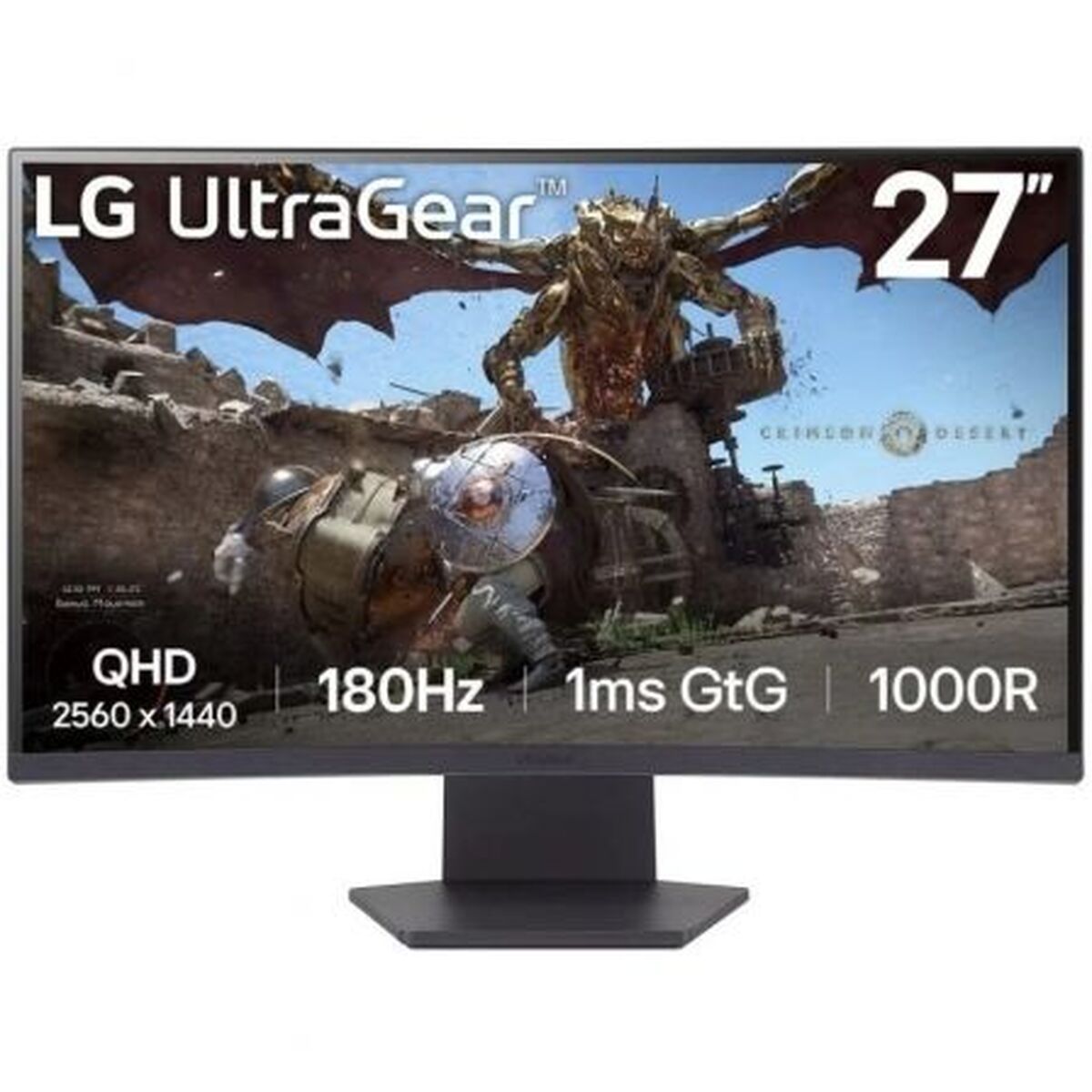 Picture of Gaming Monitor LG 27GS60QC-B Quad HD 27"