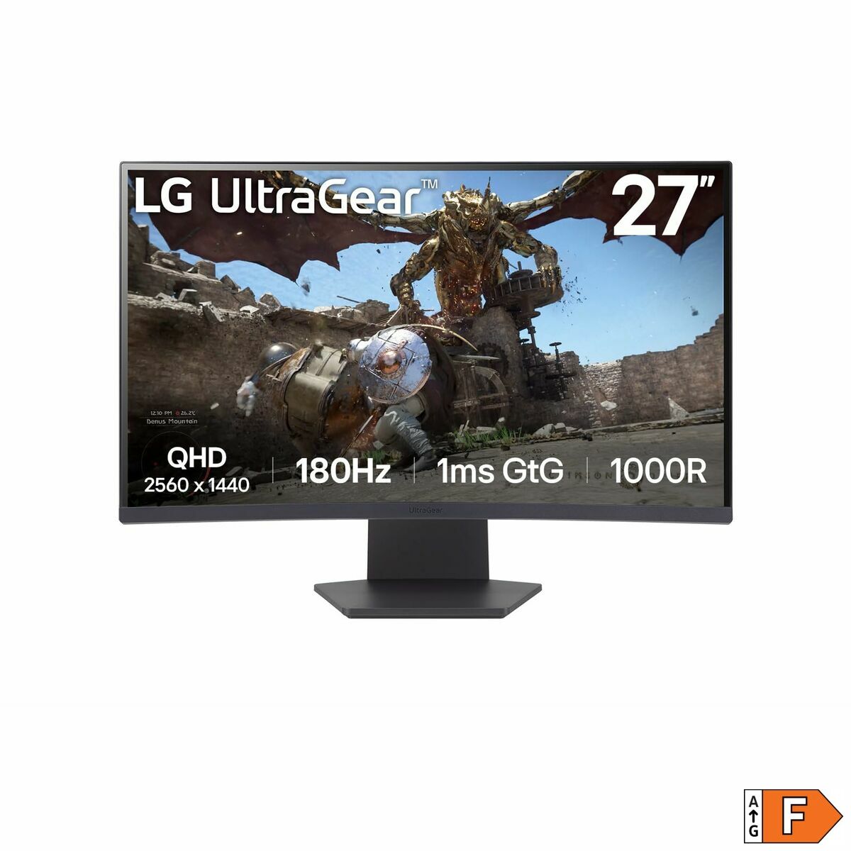 Image de Gaming Monitor LG 27GS60QC-B Full HD 27"