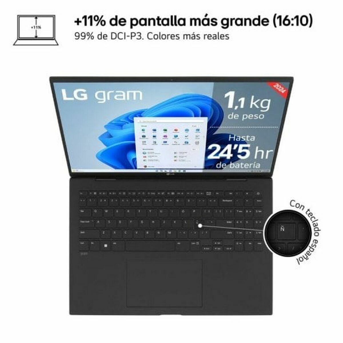 Afbeeldingen van Laptop LG 16Z90S-G.AD7BB
