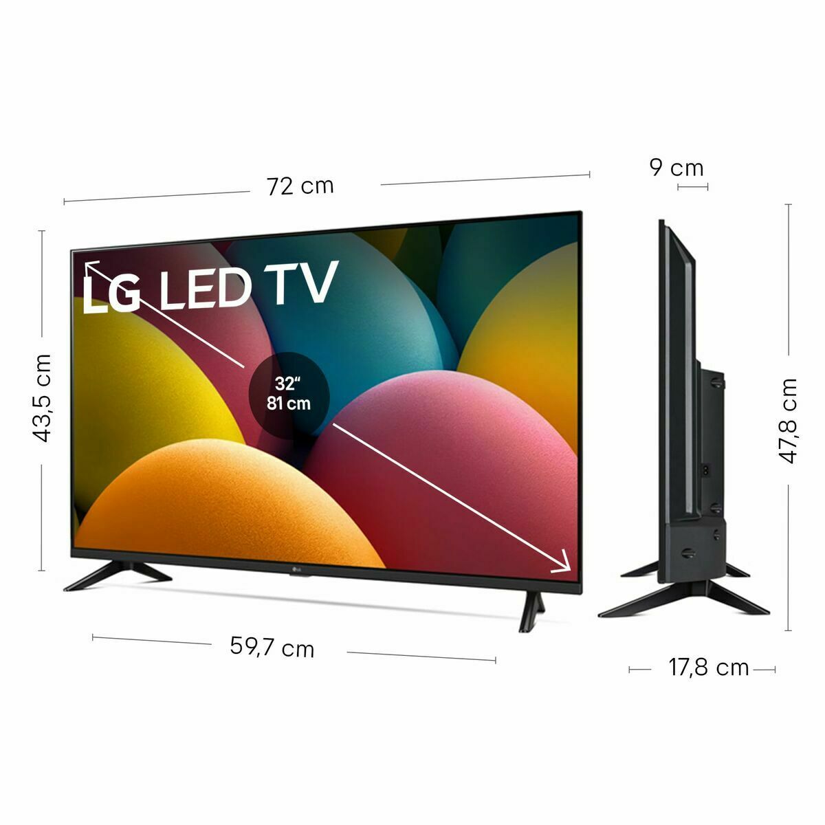 Picture of Smart TV LG 32LR60006LA Full HD 32" LED HDR D-LED