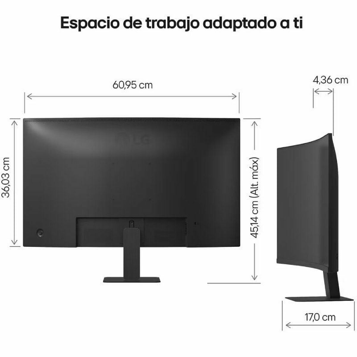 Afbeeldingen van Gaming Monitor LG 27U421A-B Full HD 27"