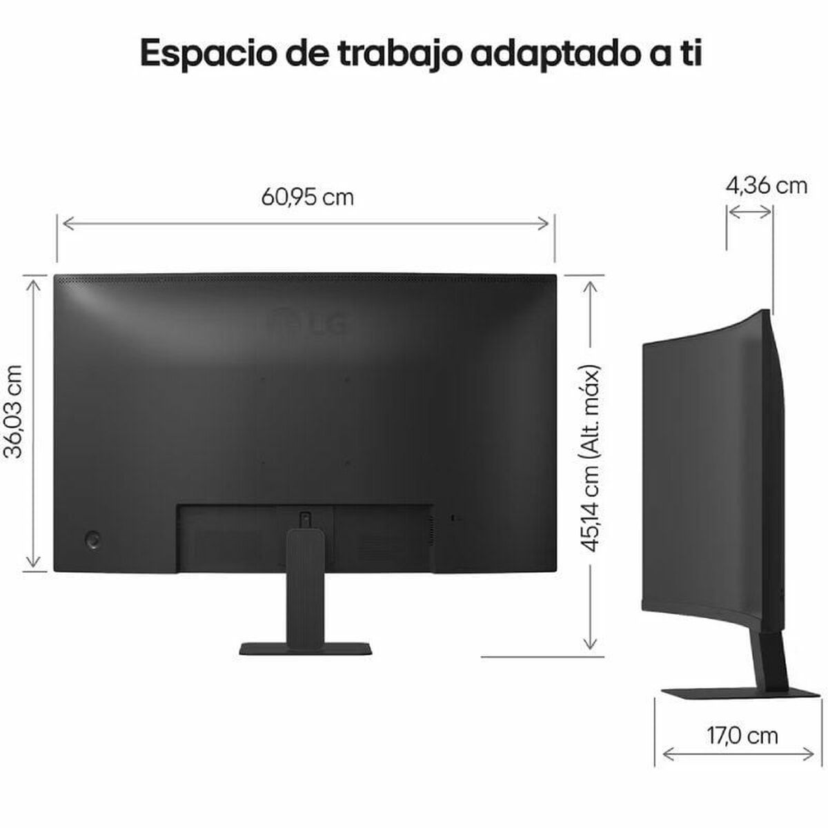 Monitor LG 27U421A-B.AEUQ Full HD 27"