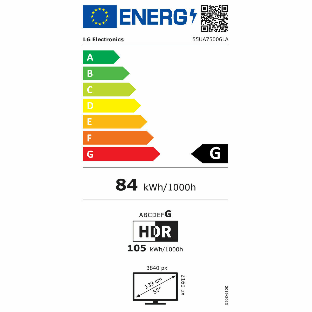 Smart TV LG 55UA75006LA.AEU 4K Ultra HD 55" LED
