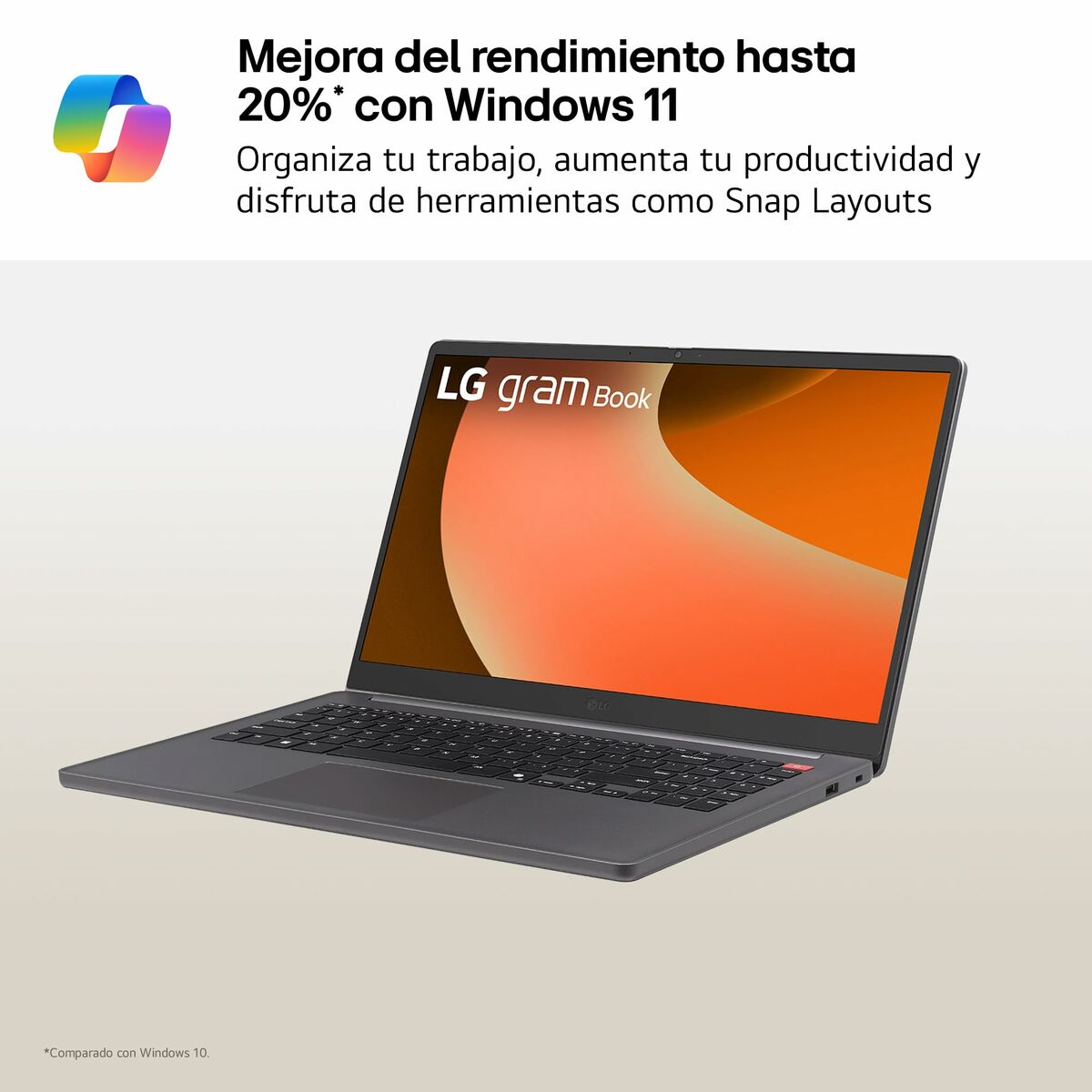 Afbeeldingen van Laptop LG 15U50T-G.AA56B Spanish Qwerty 15" 16 GB RAM 512 GB SSD