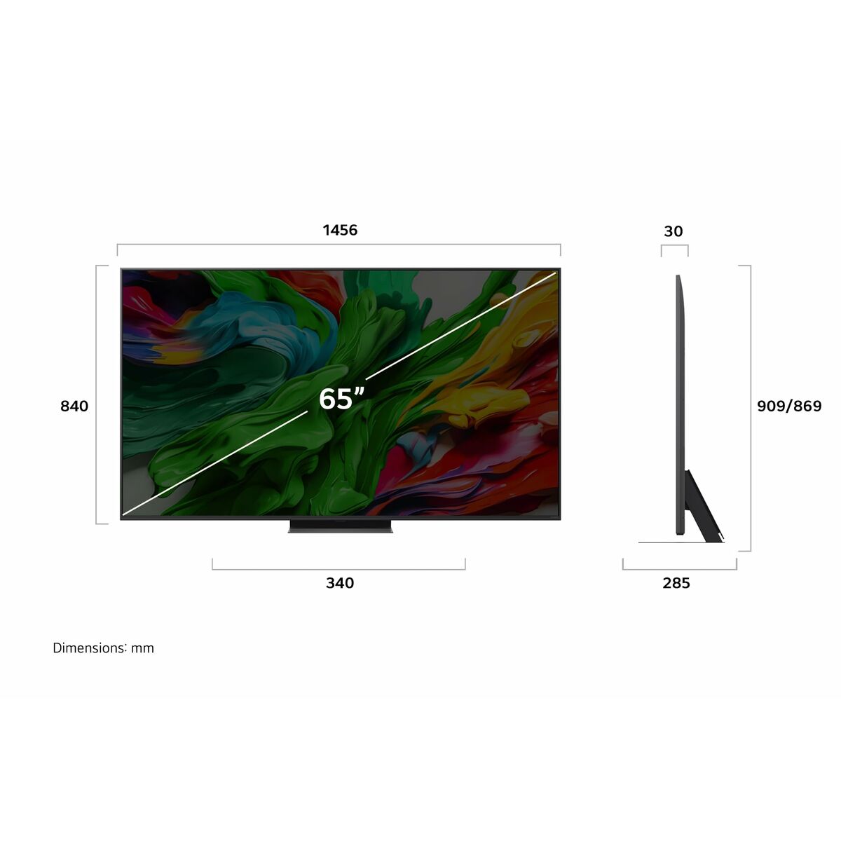 Afbeeldingen van Smart TV LG 65QNED86A6A 65