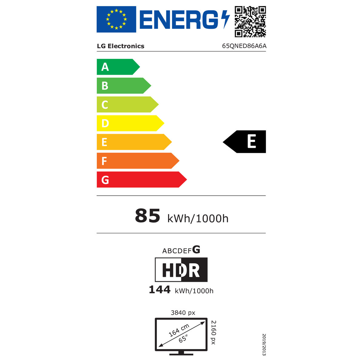 Afbeeldingen van Smart TV LG 65QNED86A6A 65