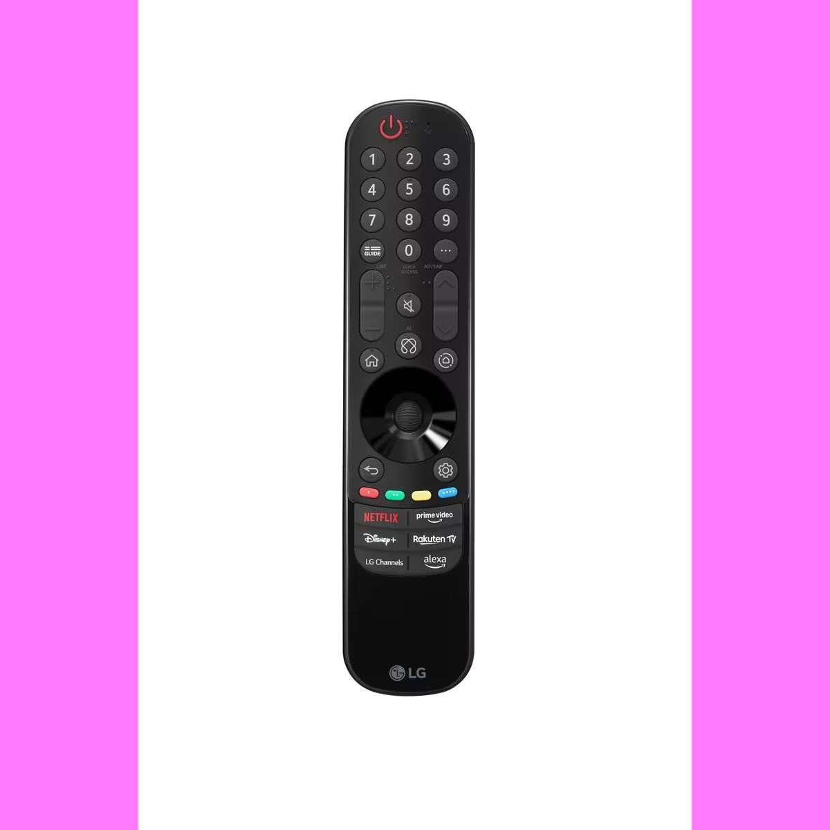 Universal Remote Control LG MR25GB Picture of Universal Remote Control LG MR25GB