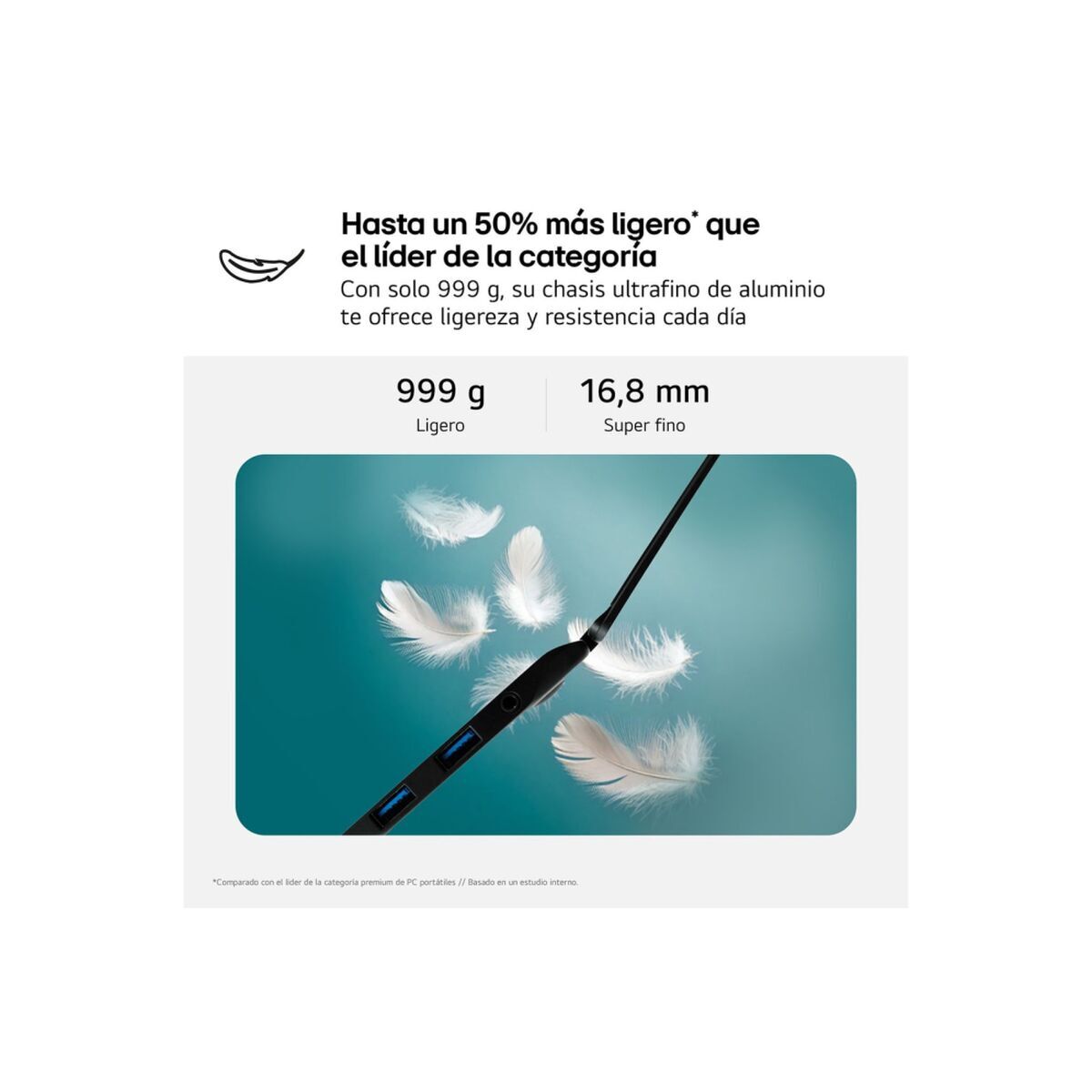 Image de Laptop LG 14Z90RU-G.AA55B 35" Spanish Qwerty i5-1334U 16 GB RAM 512 GB SSD