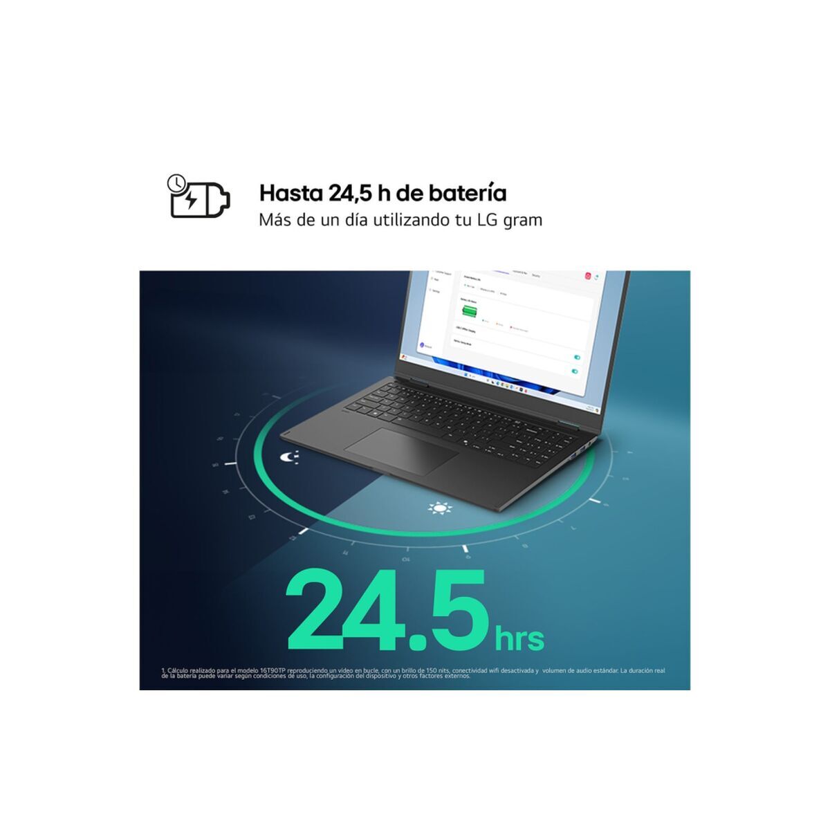 Image de Laptop LG 14Z90RU-G.AA55B 35" Spanish Qwerty i5-1334U 16 GB RAM 512 GB SSD