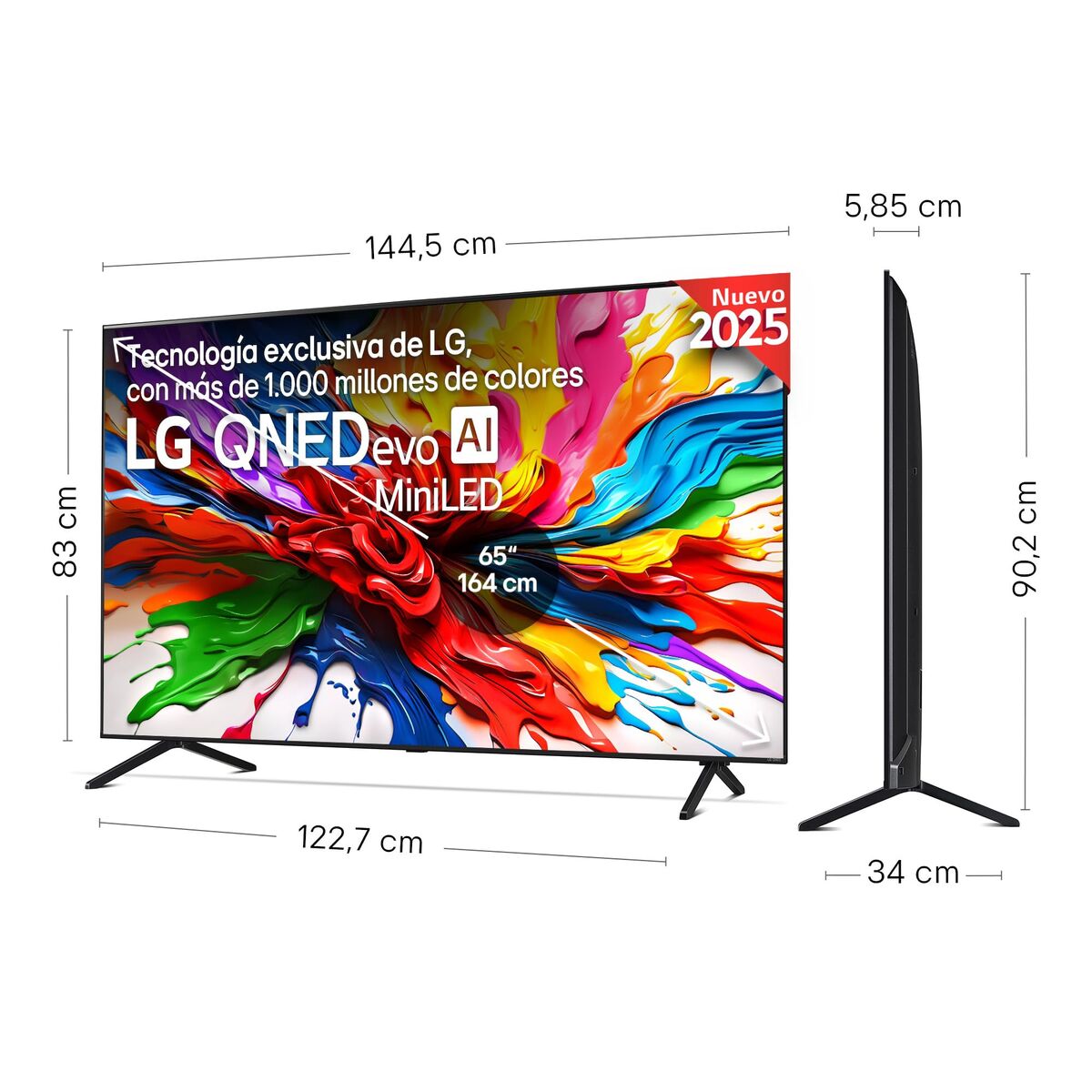 Picture of Smart TV LG 65QNED92A6A 4K Ultra HD 65" LED
