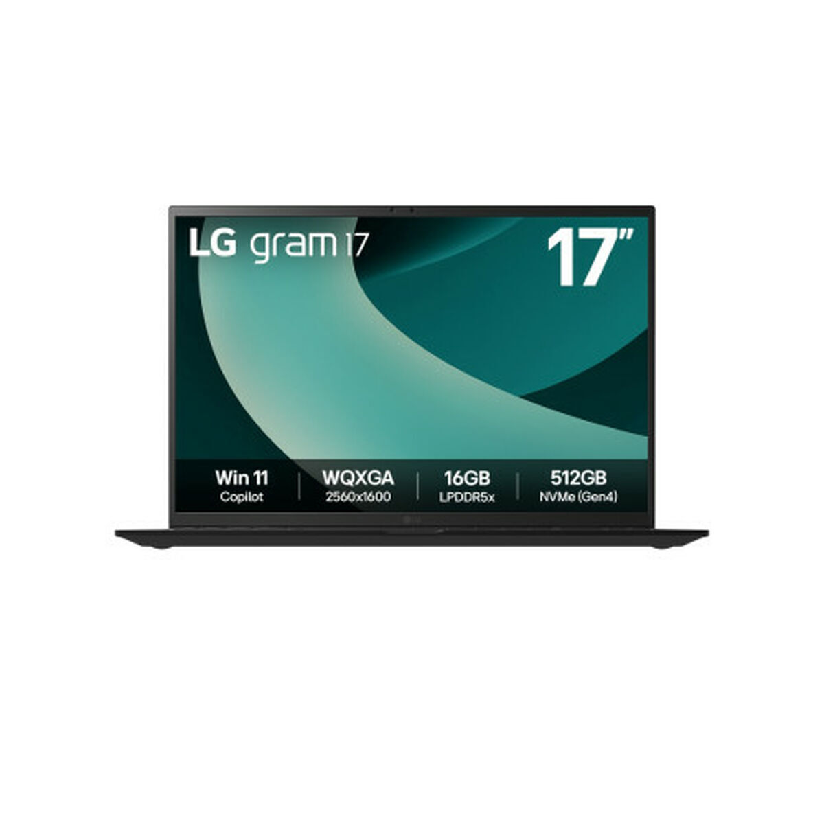 Bild von Laptop LG 17Z90T-G.AD88B 17" intel core ultra 7 255H 32 GB RAM 1 TB SSD Spanish Qwerty