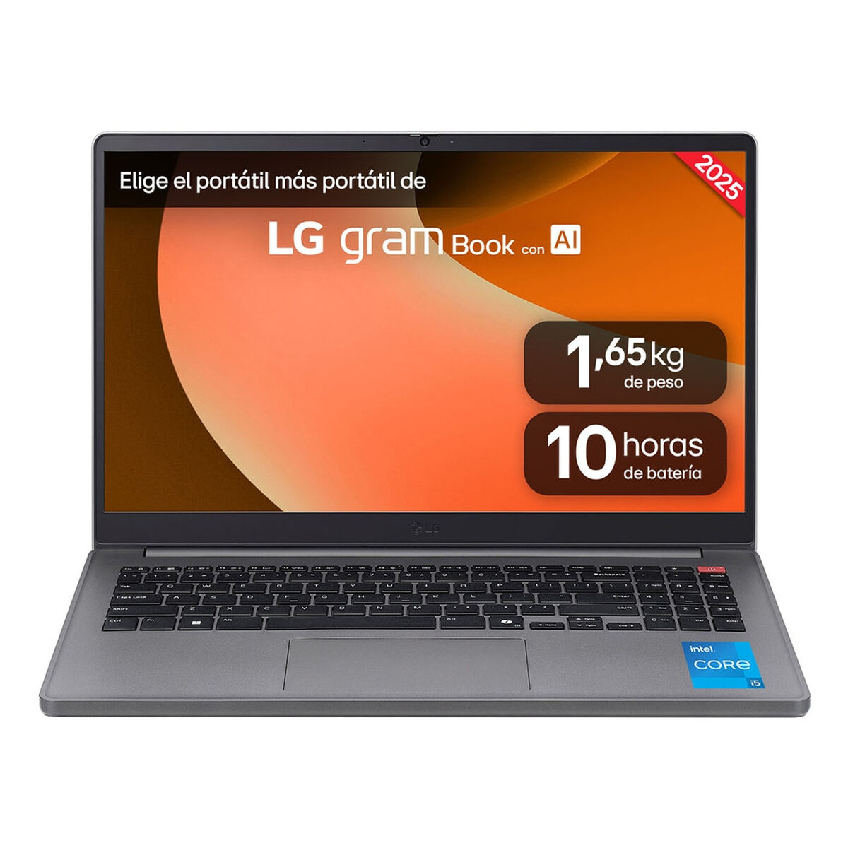 Laptop LG Gram 15UD50T 15" i5-1334U 16 GB RAM 512 GB SSD Qwerty Español