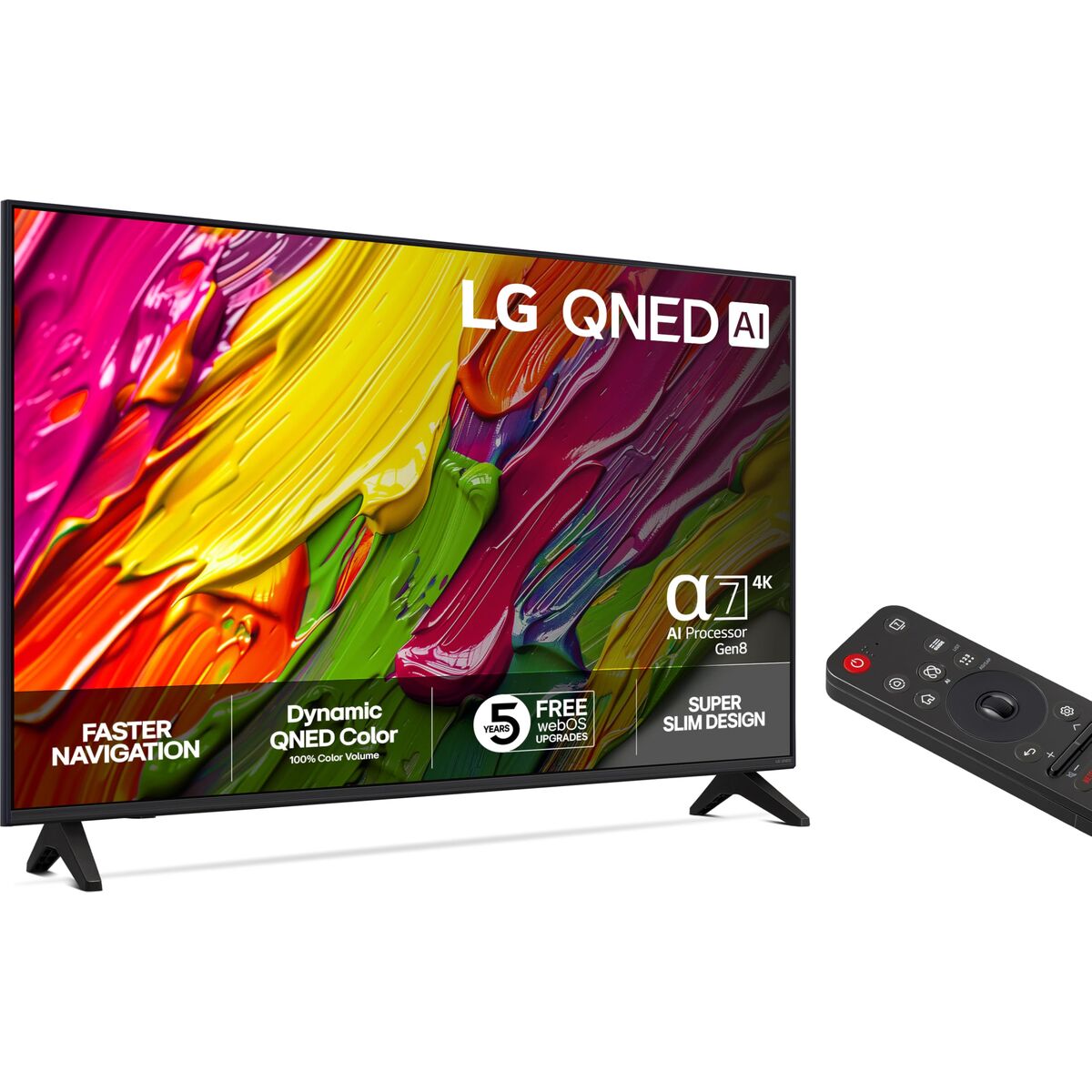 Smart TV LG 43QNED70A6A.AEU 4K Ultra HD 43" LED HDR QNED