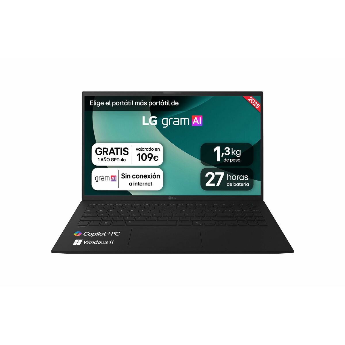 Afbeeldingen van Laptop LG 15Z80T-G.AU88B 15" 32 GB RAM 1 TB SSD