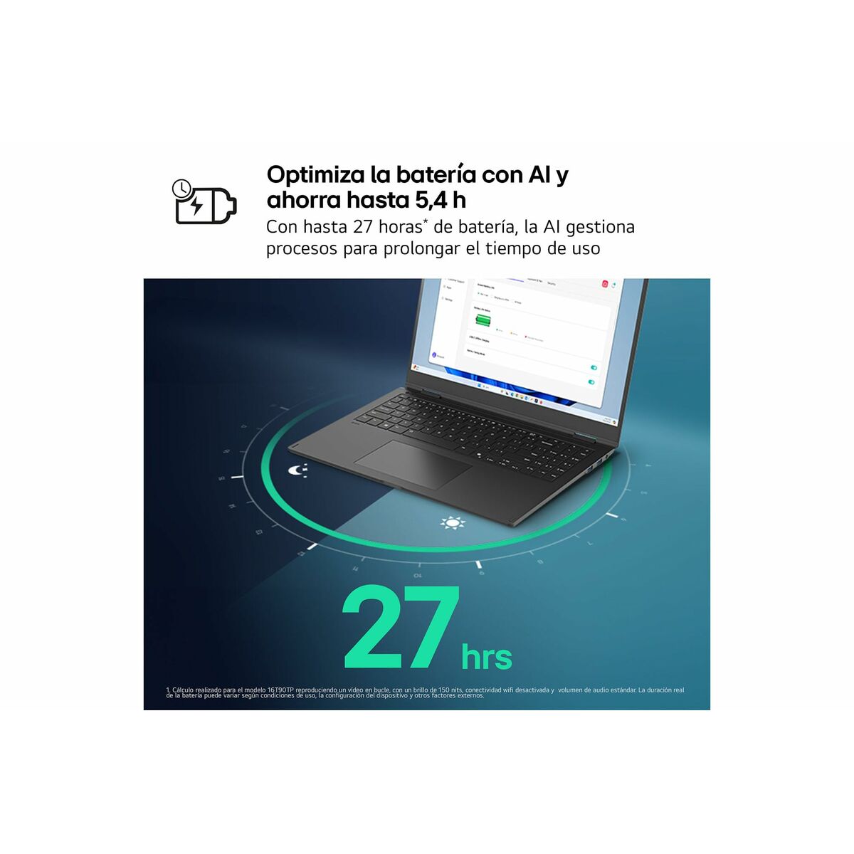 Afbeeldingen van Laptop LG 15Z80T-G.AU88B 15" 32 GB RAM 1 TB SSD