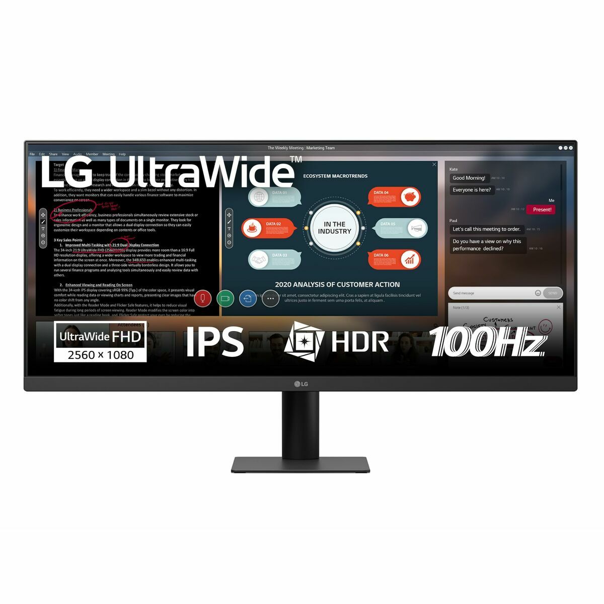 Picture of Gaming Monitor LG 29U511A-B 29" Full HD