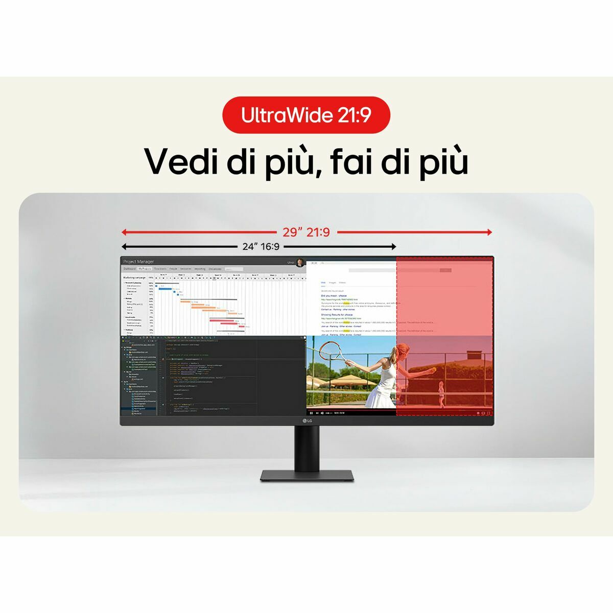 Picture of Gaming Monitor LG 29U511A-B 29" Full HD