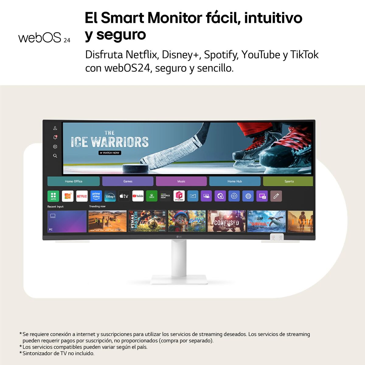 Image de Écran LG 34U601SA-W UltraWide Quad HD 34"