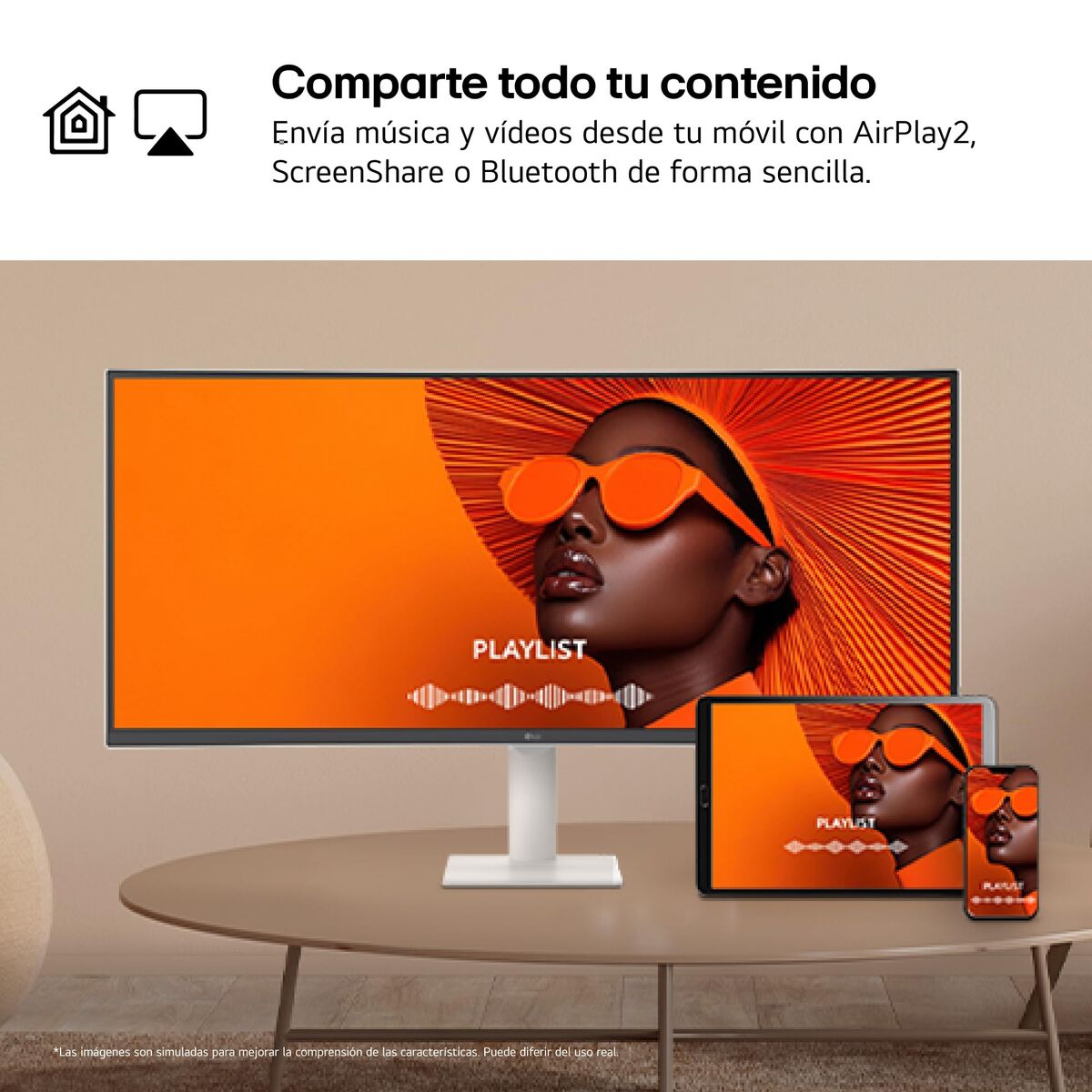 Image de Écran LG 34U601SA-W UltraWide Quad HD 34"