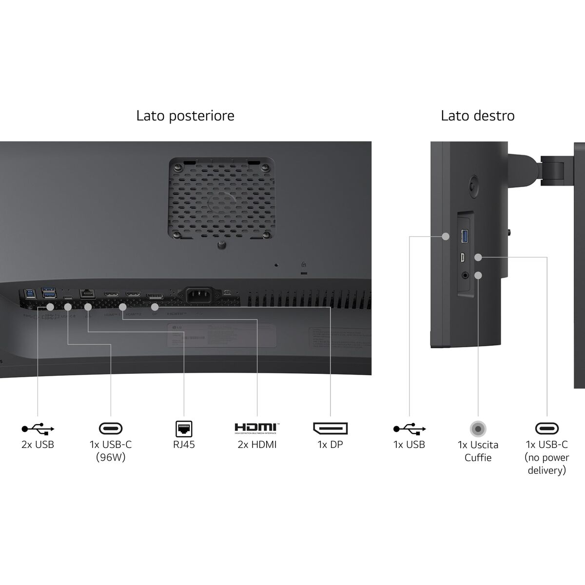 Picture of Monitor LG 34U650A-B 34" Wide Quad HD