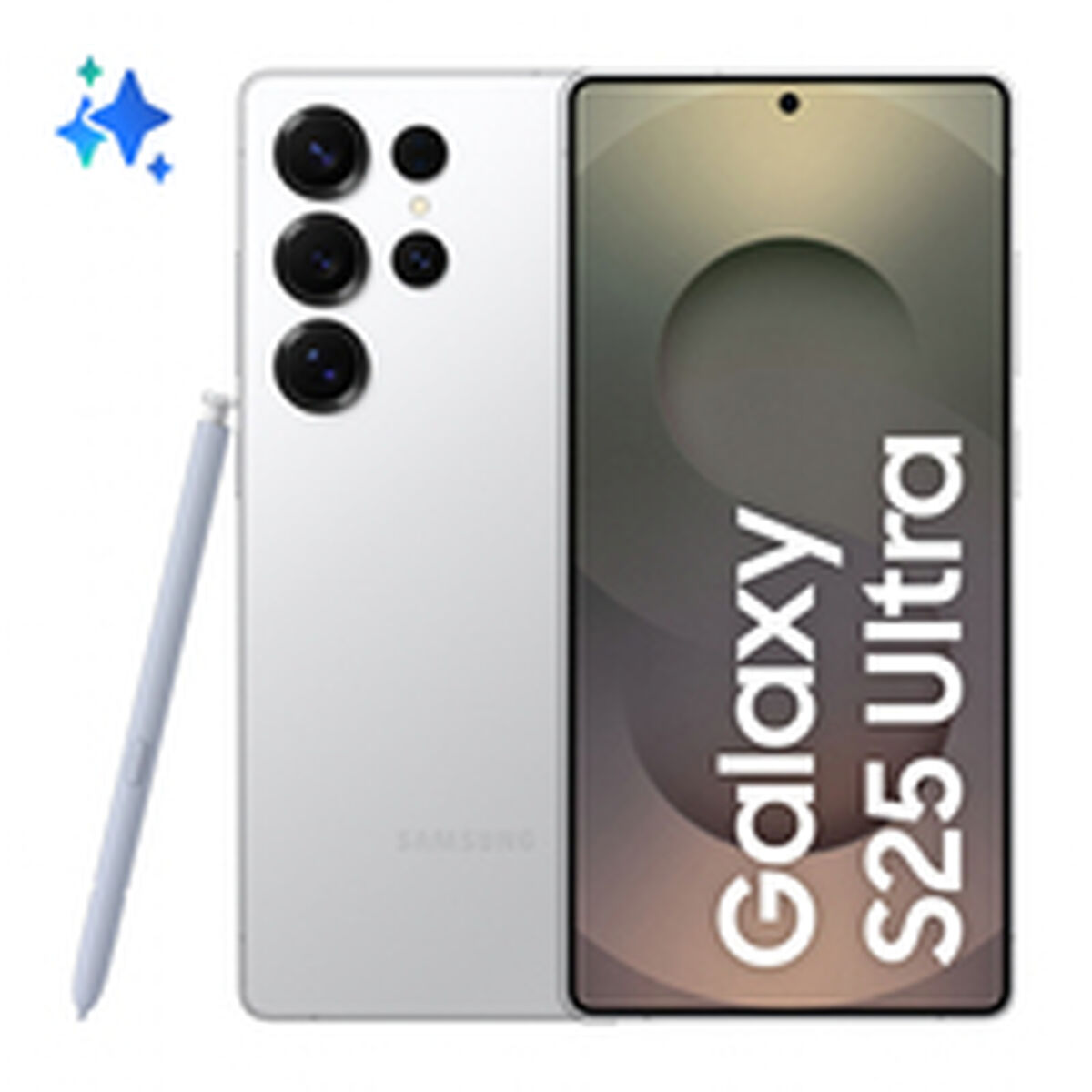 Bild von Smartphone Samsung S25 ULTRA SILVE 6,9" Qualcomm Snapdragon 8 Elite 12 GB RAM 512 GB Silver