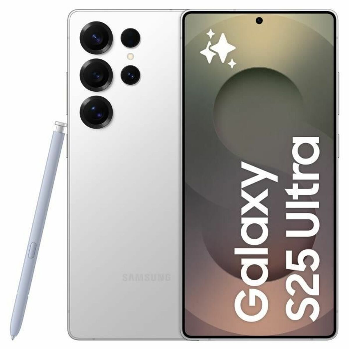 Bild von Smartphone Samsung S25 Ultra Silver 6,9" Qualcomm Snapdragon 8 Elite 12 GB RAM 256 GB Silberfarben