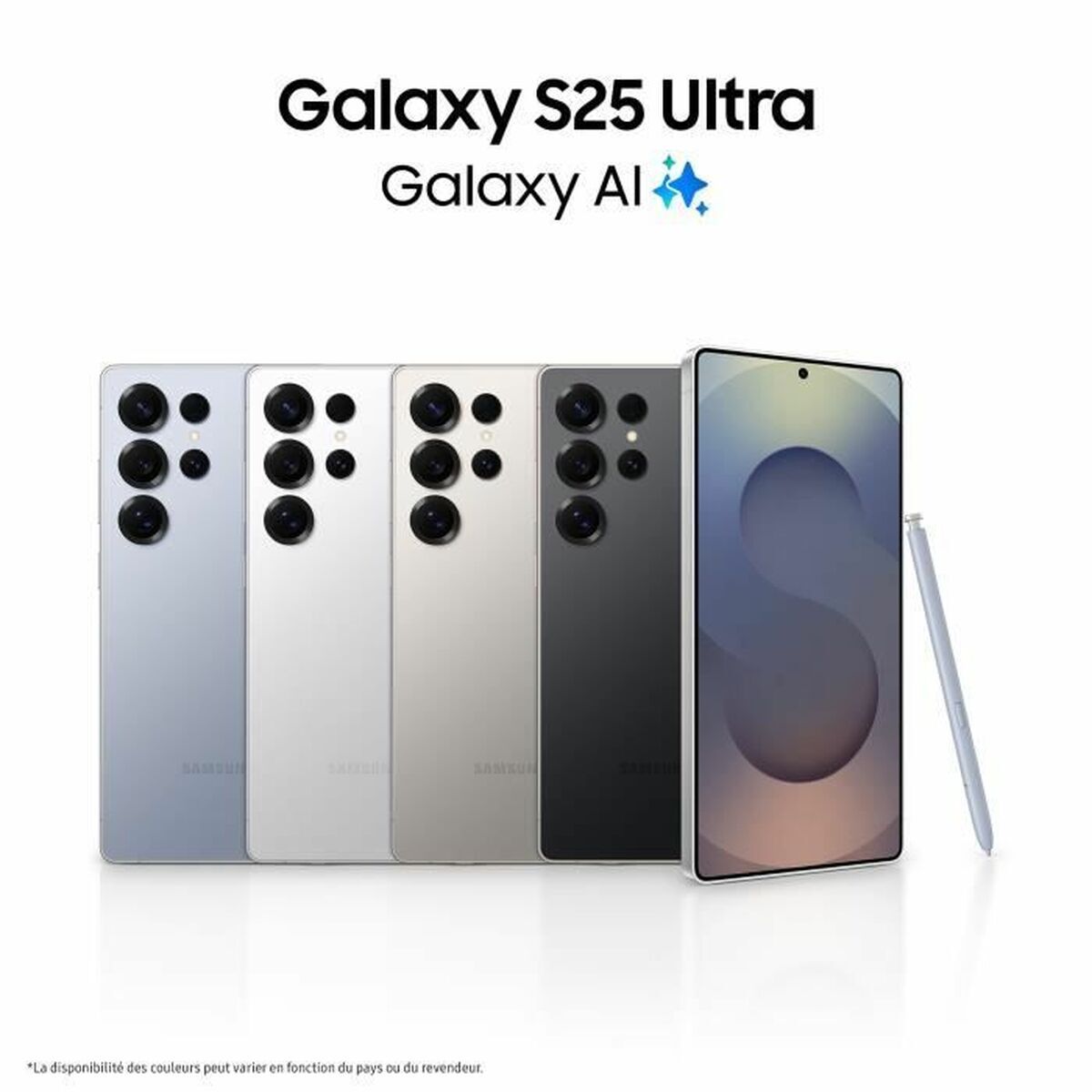 Bild von Smartphone Samsung S25 Ultra Silver 6,9" Qualcomm Snapdragon 8 Elite 12 GB RAM 256 GB Silberfarben