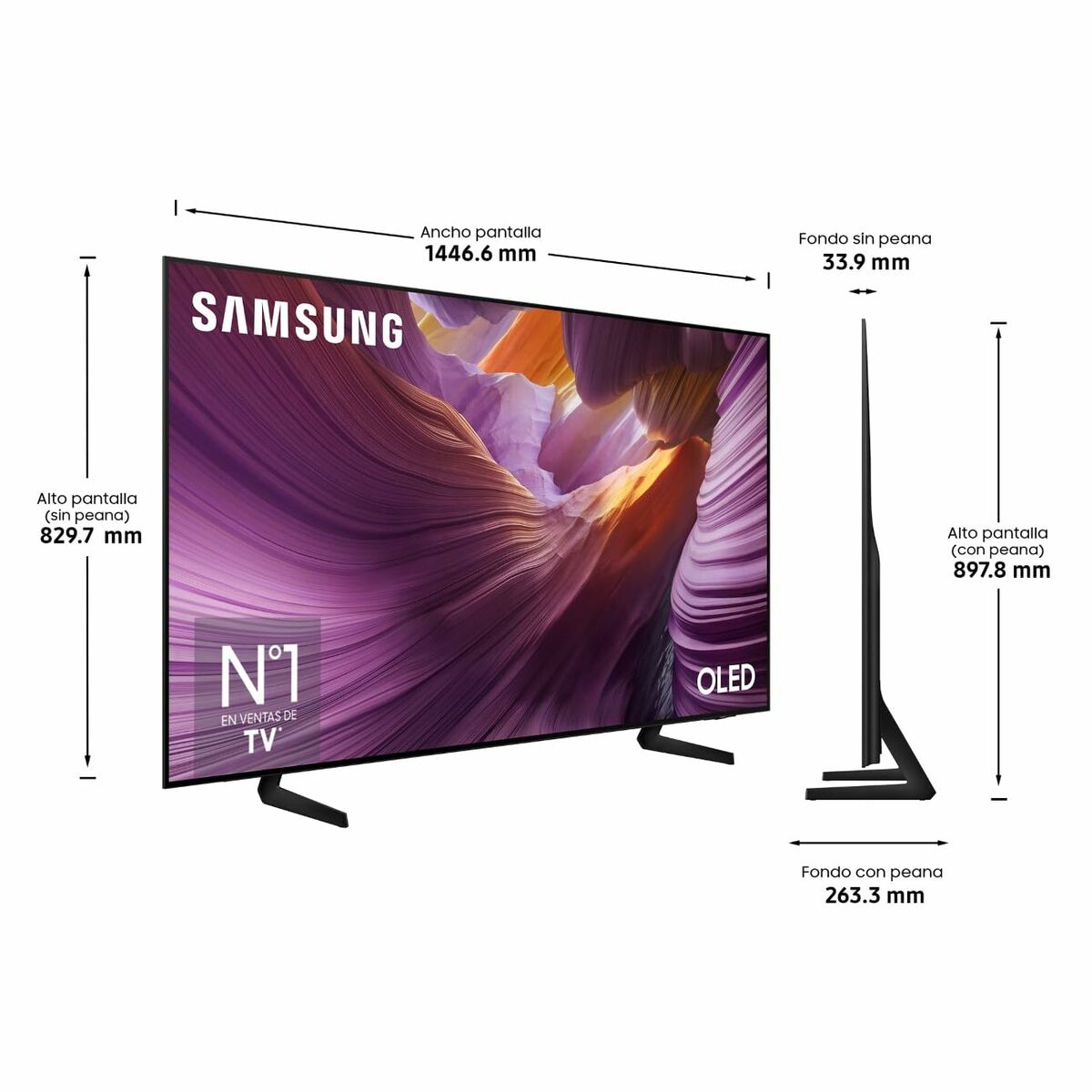 Image de Smart TV Samsung TQ65S85FAUXX 65 65" 4K Ultra HD HDR OLED